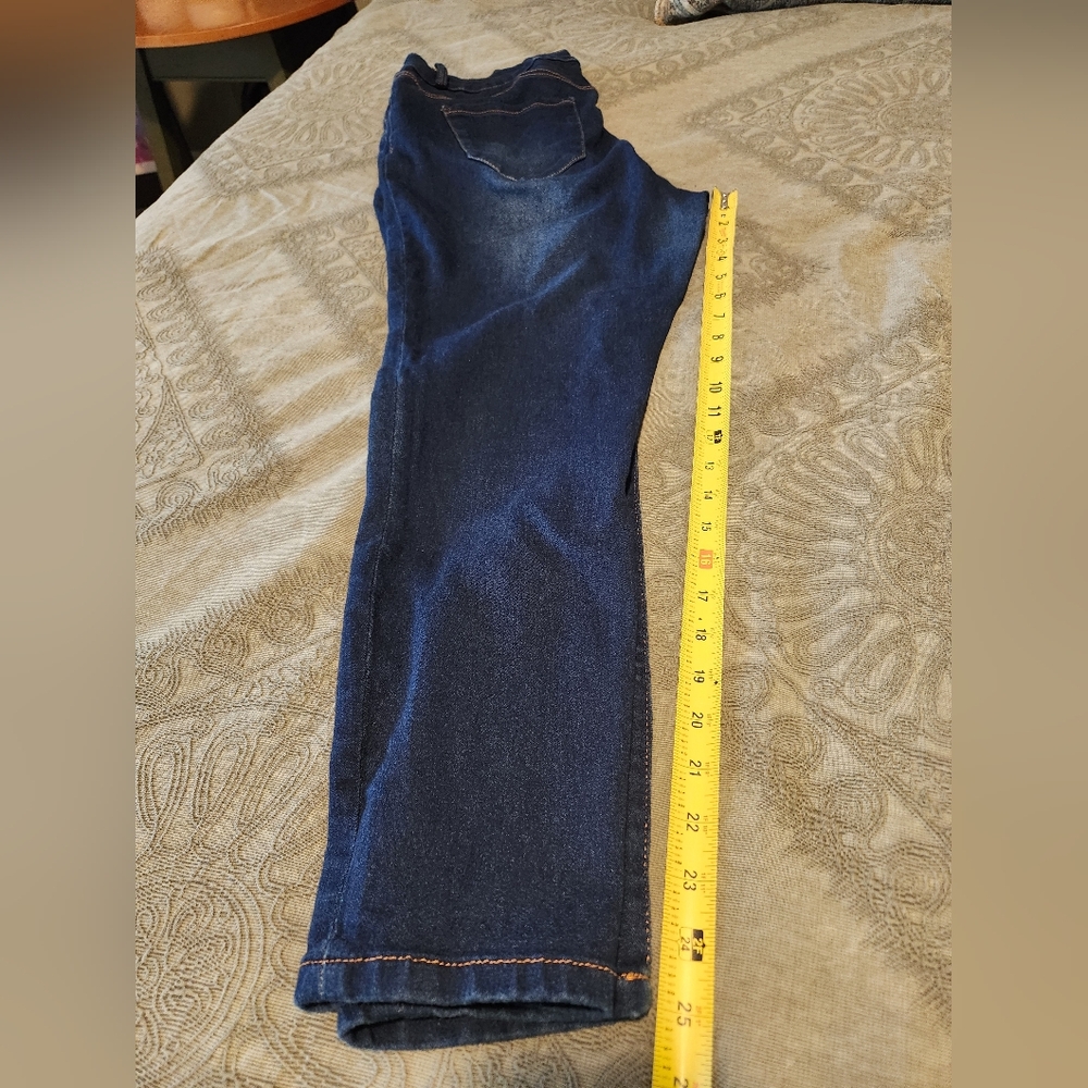 Dark Blue Tahari Women's Jeans - Picture 5 of 10